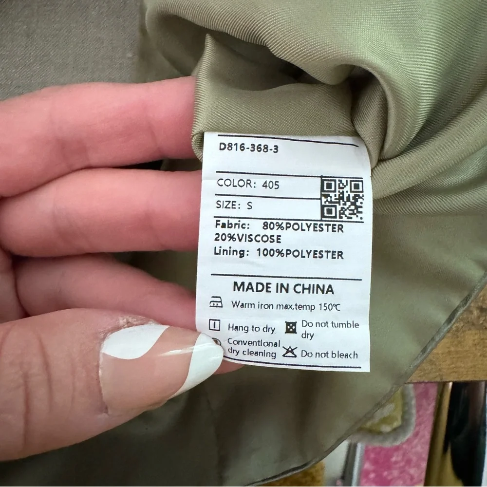 Men's Desert Sage Vest Set Size Small
